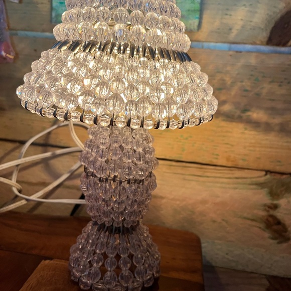Other - Vintage safety pin beaded lamp 30